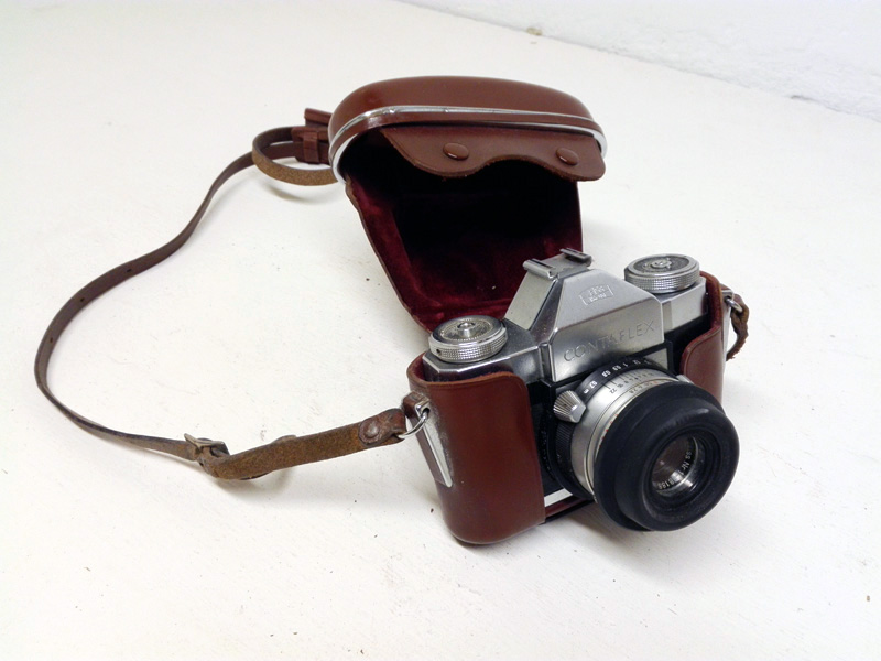 camara foto reflex contaflex+funda filtro metal piel 9.2-11.8x12.6-16x8.5-9.8 1u